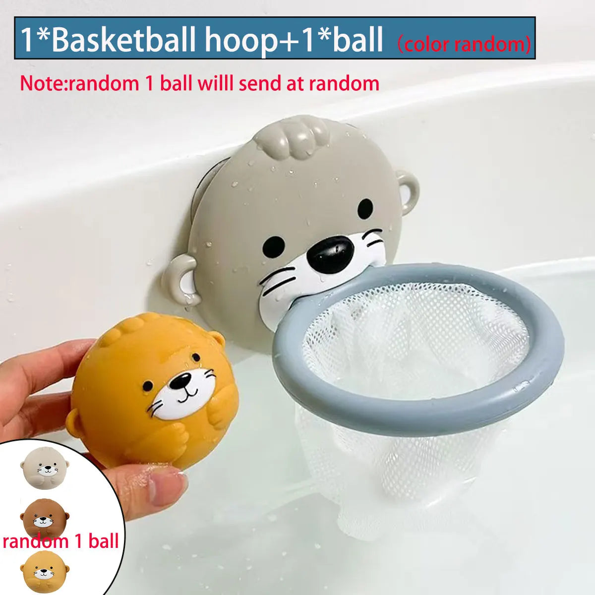Floating Animal Bath Toy Set