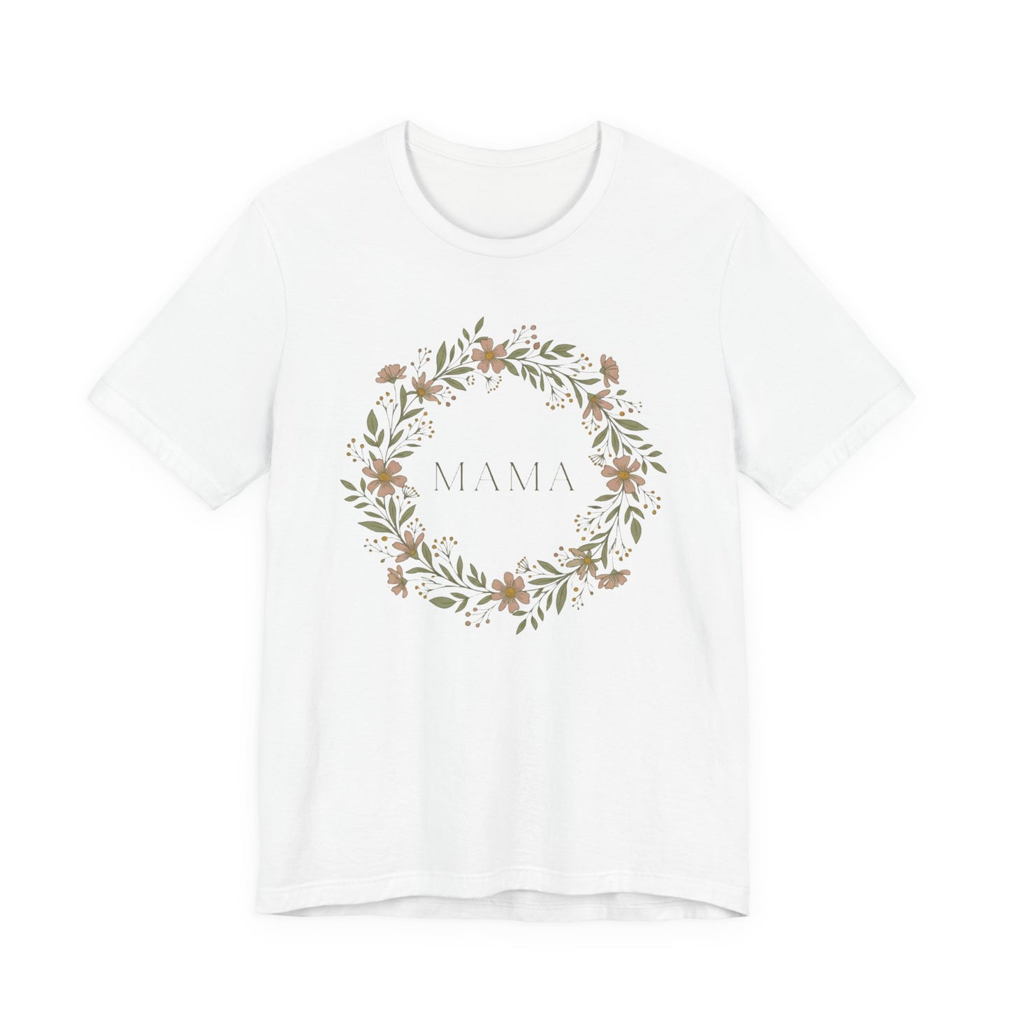 Mama Floral Wreath Tee