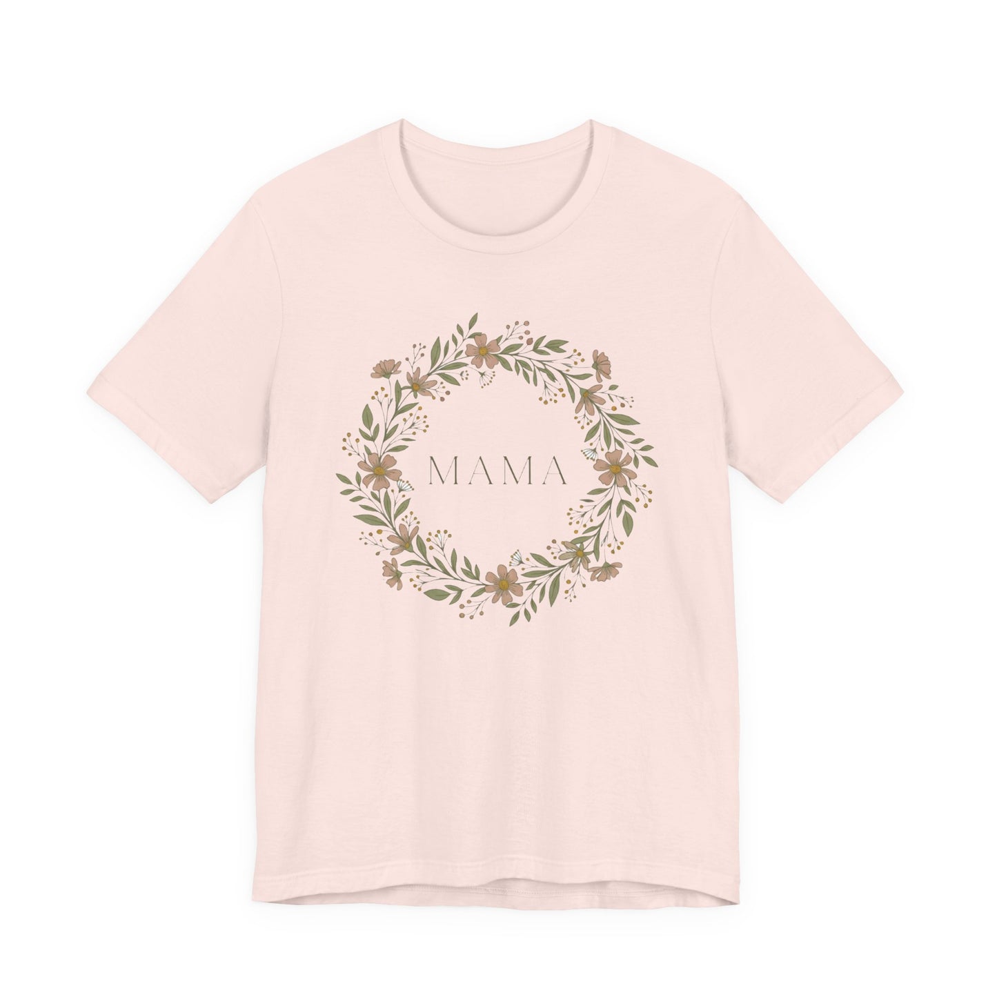 Mama Floral Wreath Tee