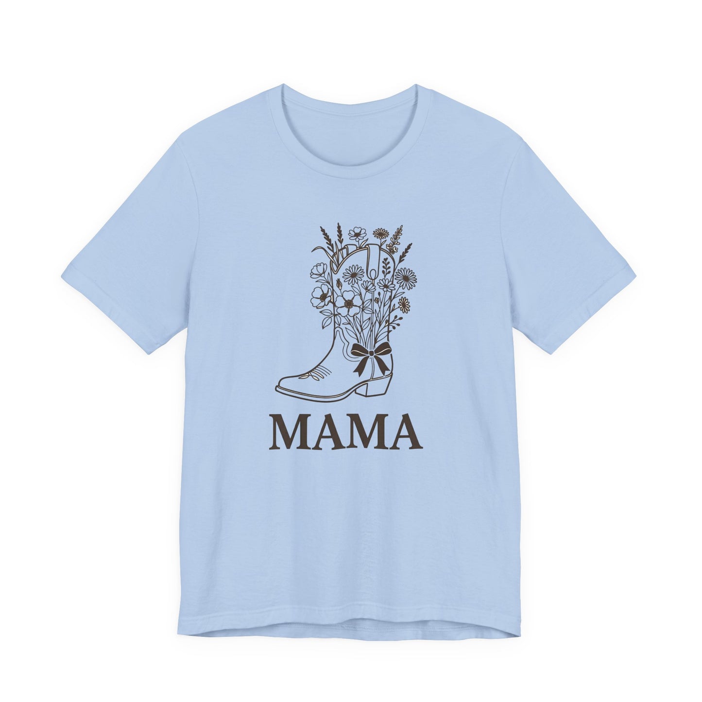 Floral Cowboy Boot Mama Shirt