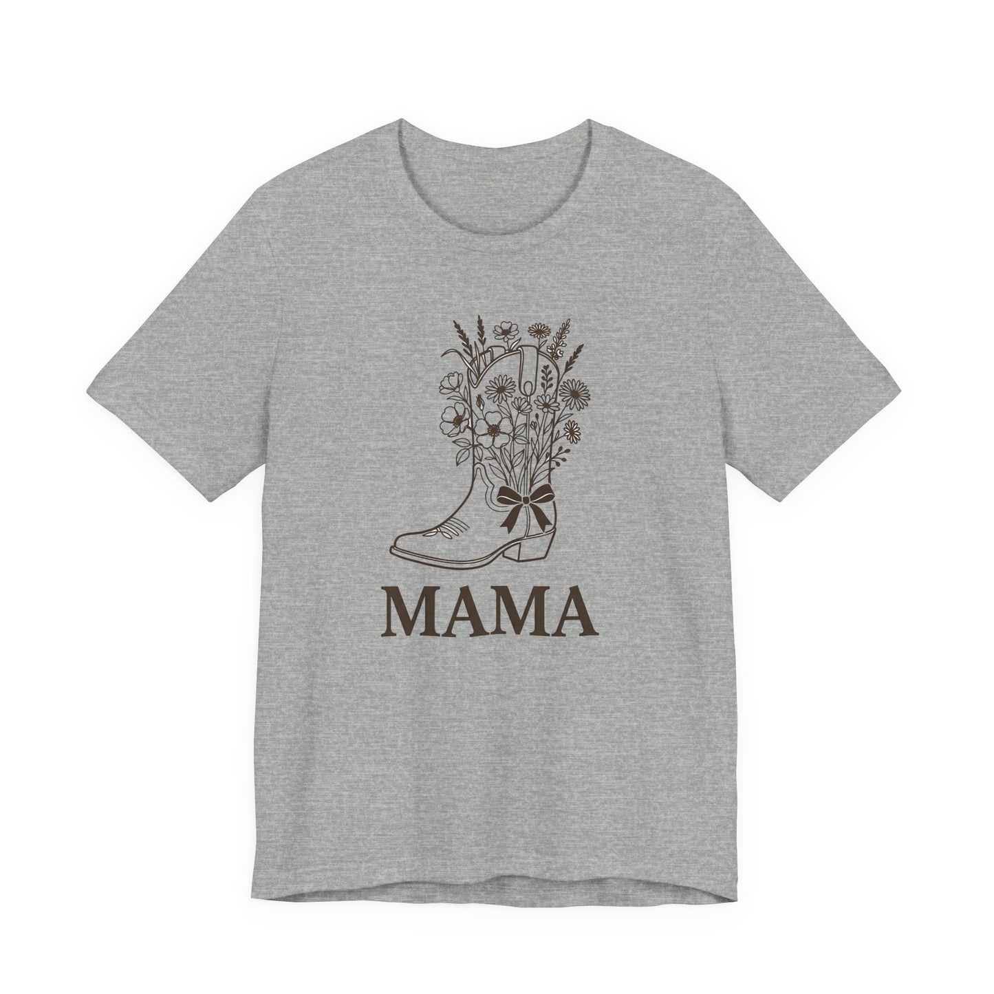 Floral Cowboy Boot Mama Shirt