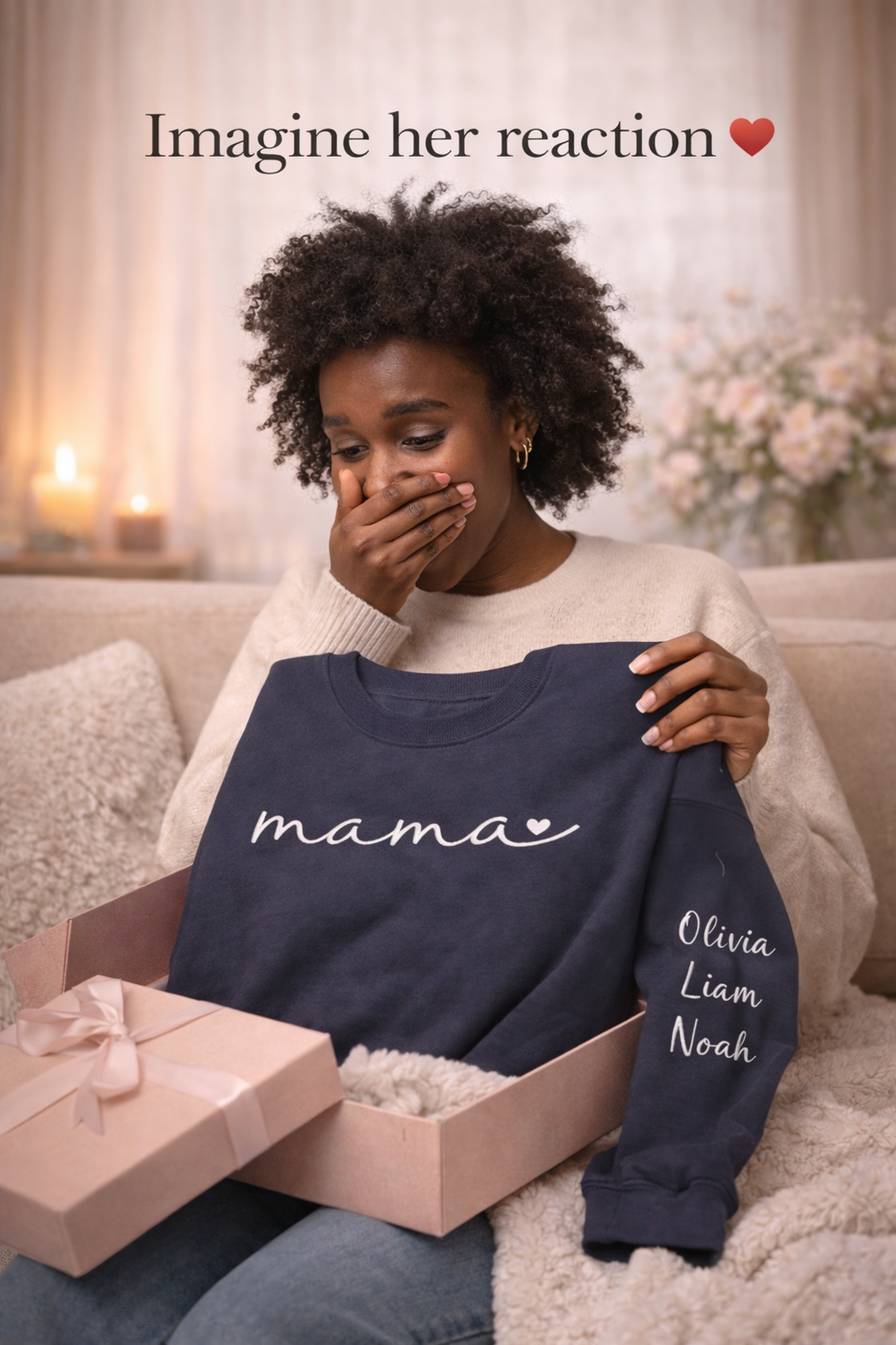 Custom Mama Names Sweatshirt