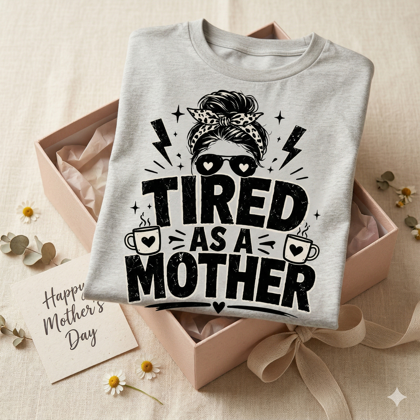 Tired as a Mother Coffee Tee