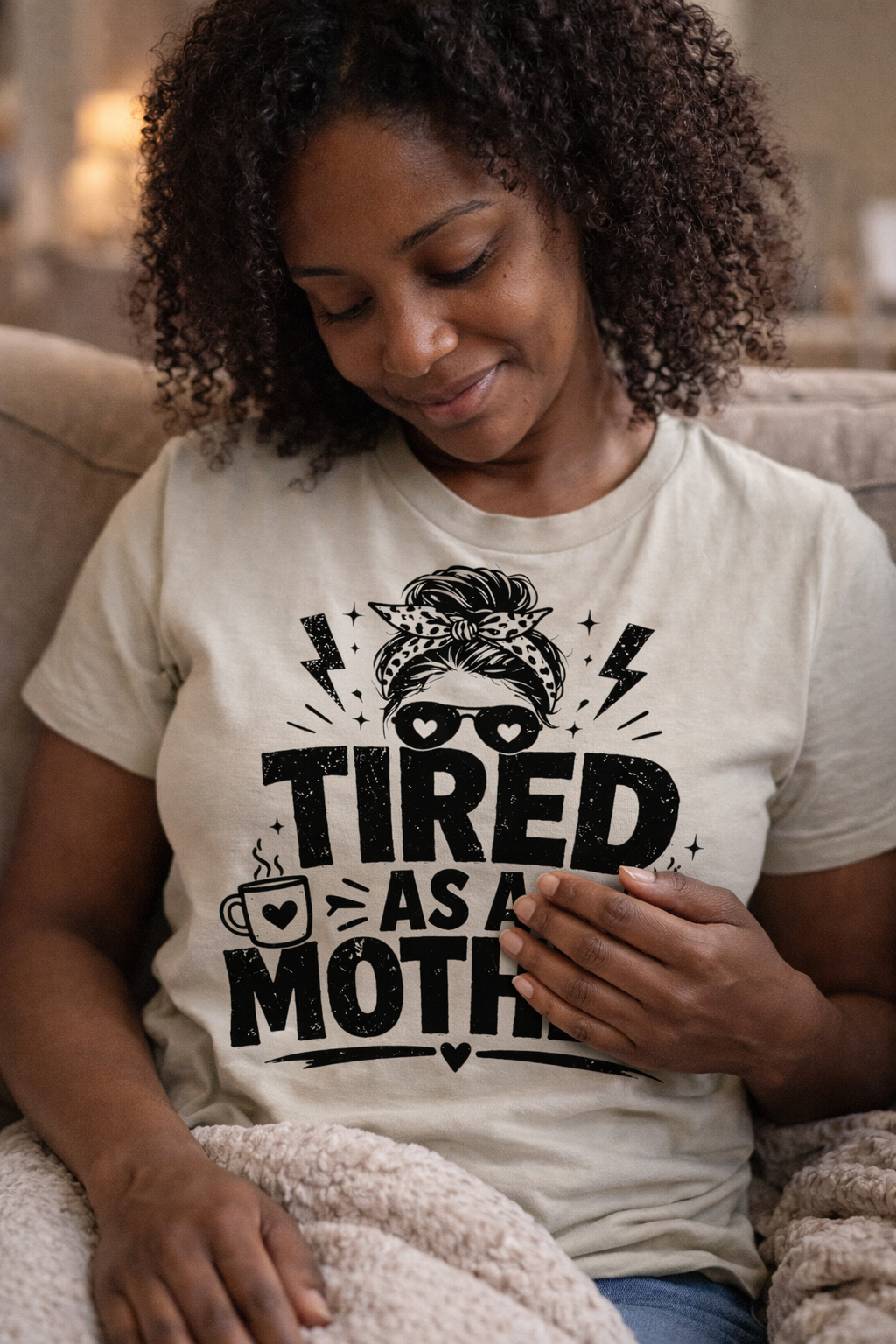 Tired as a Mother Coffee Tee