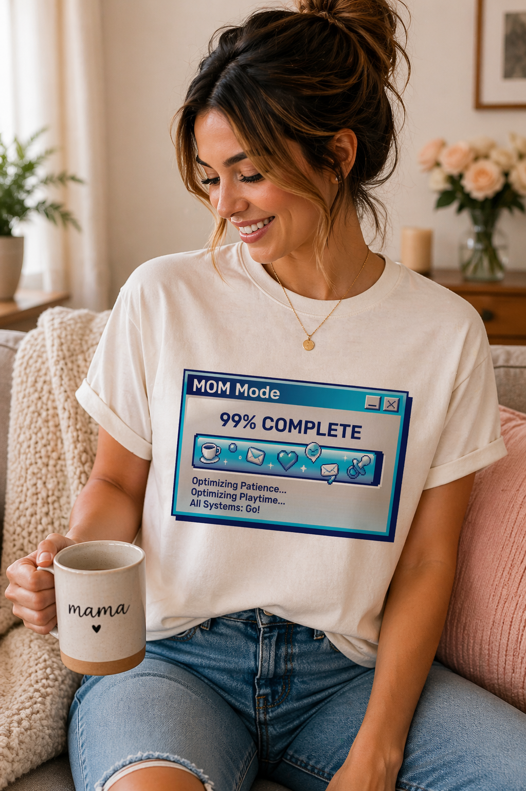 Funny Gamer Mom Tee