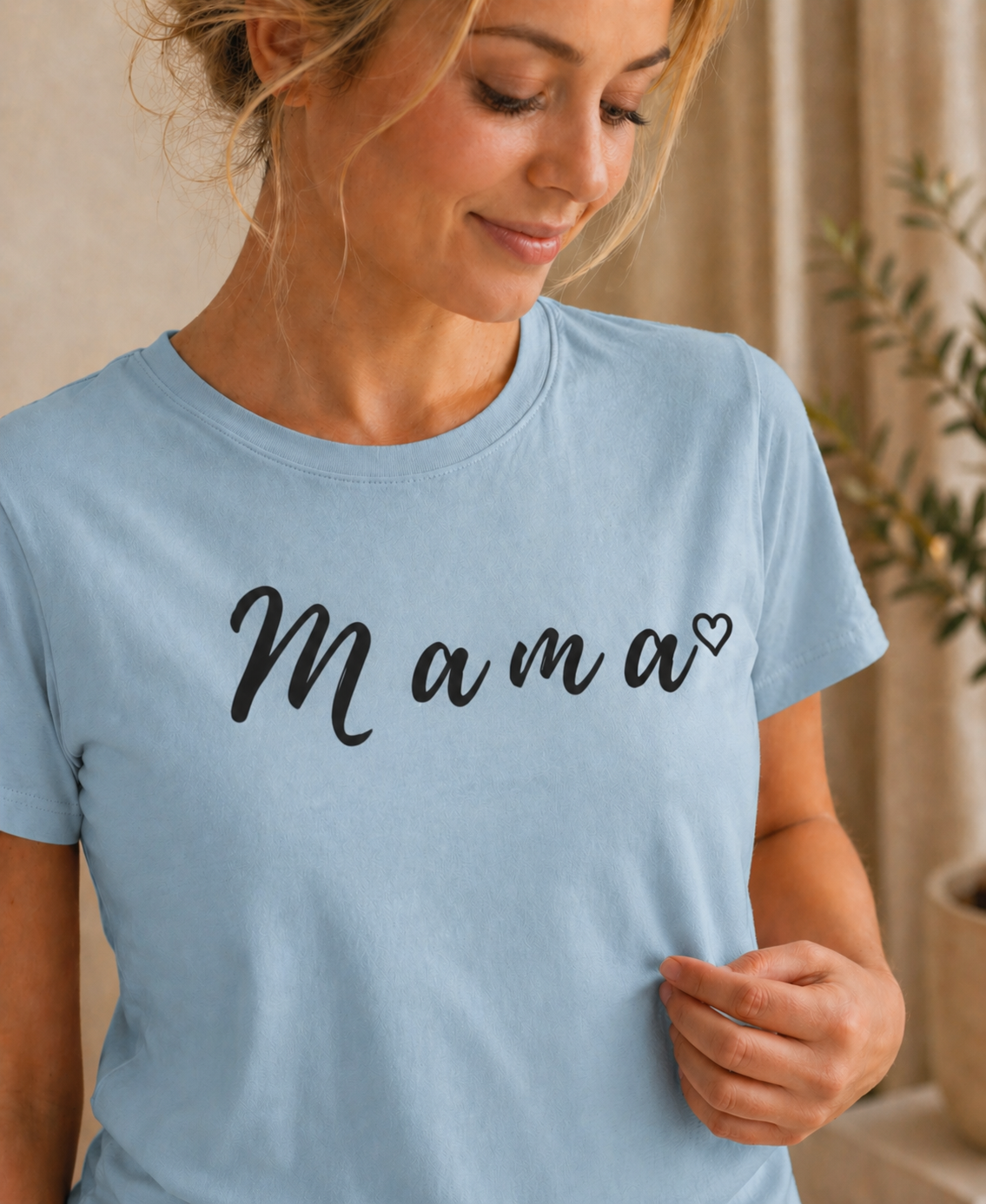 Mama Tee with Kids Names – A Gift She’ll Never Take Off