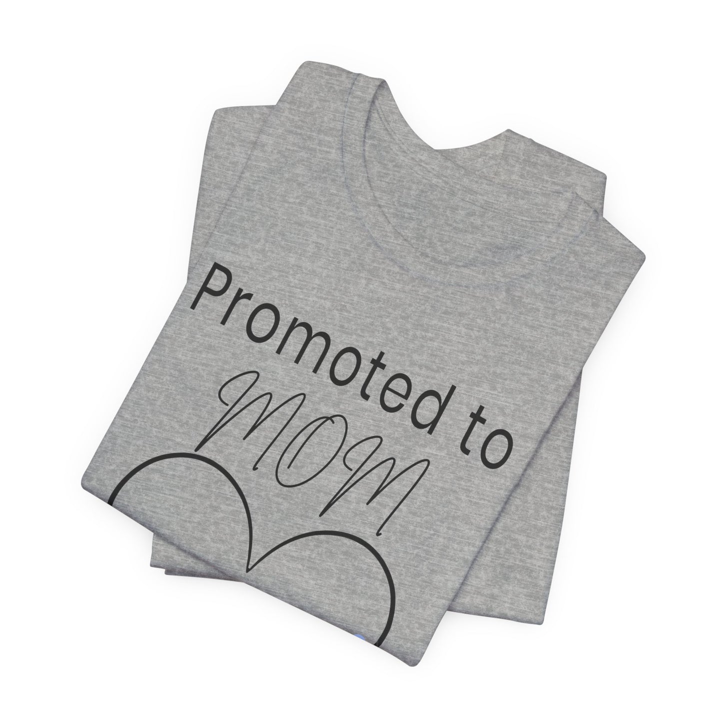 Promoted to Mom Personalized Tee