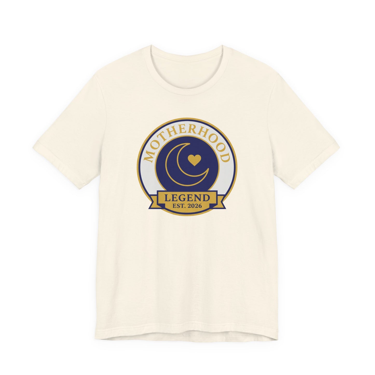 Motherhood Legend Tee – Est. 2026 Crescent Moon Shirt