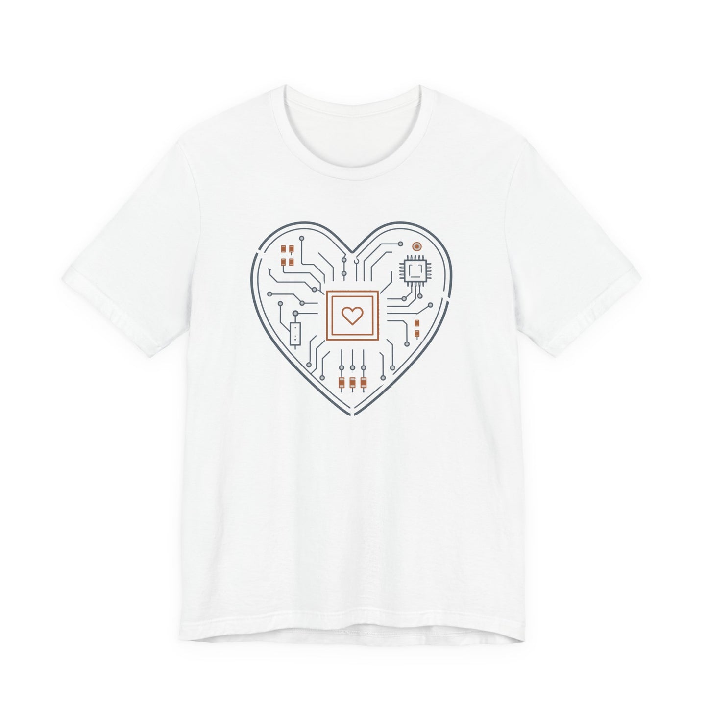 Motherboard Heart Mom Shirt
