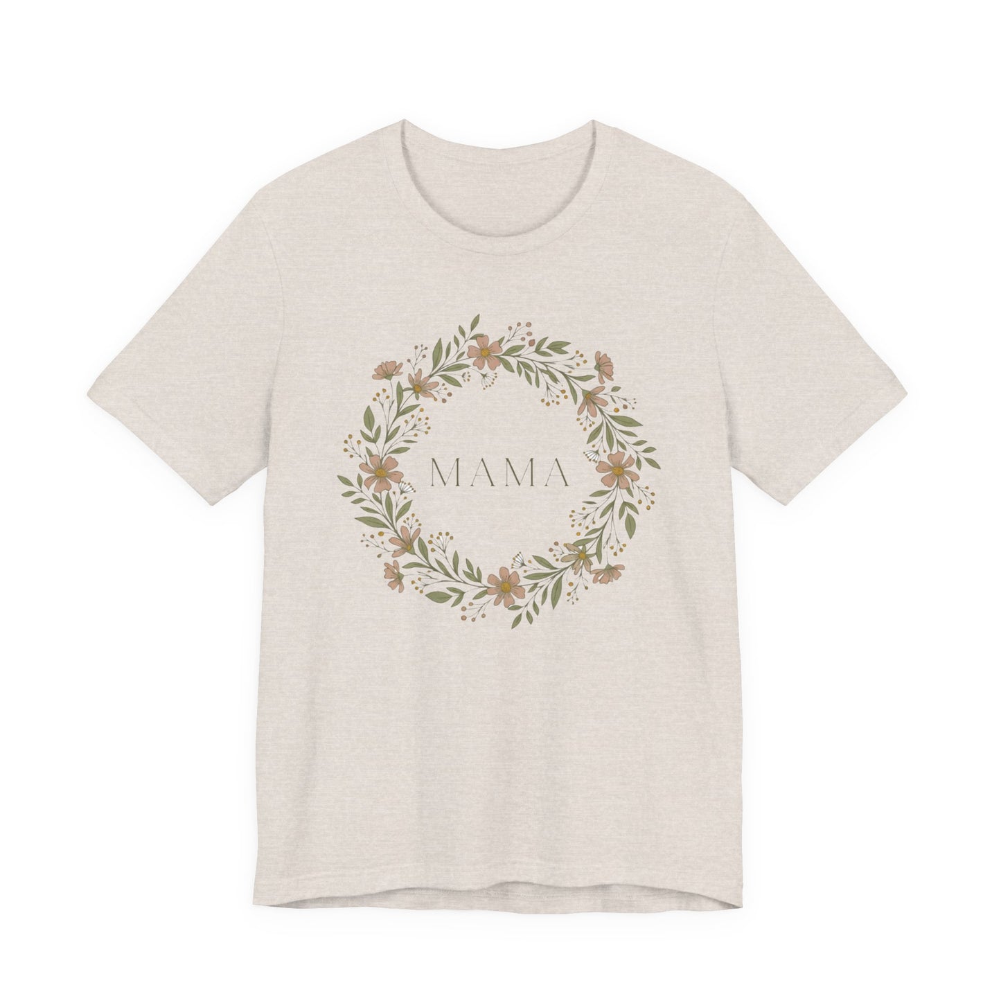 Mama Floral Wreath Tee