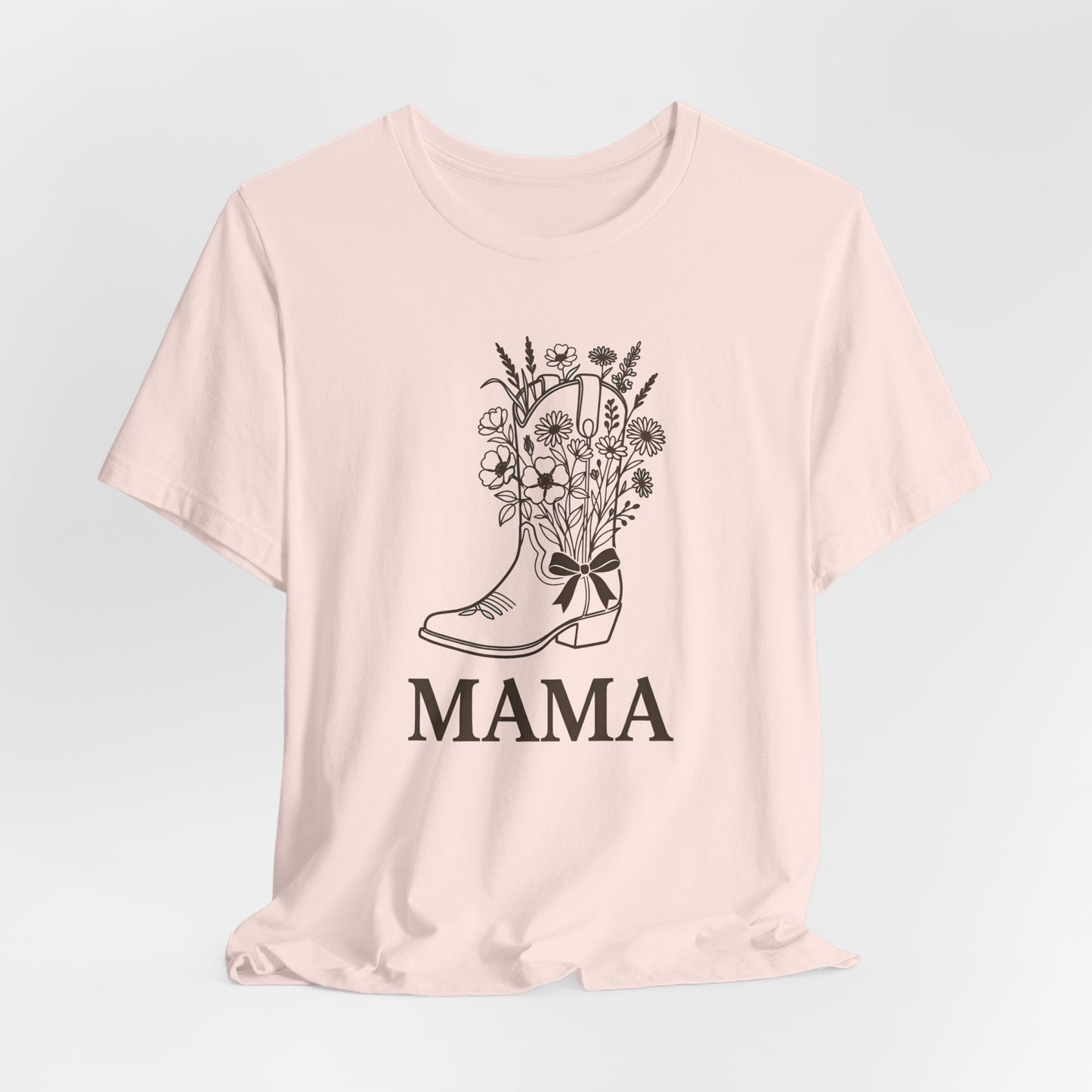 Floral Cowboy Boot Mama Shirt