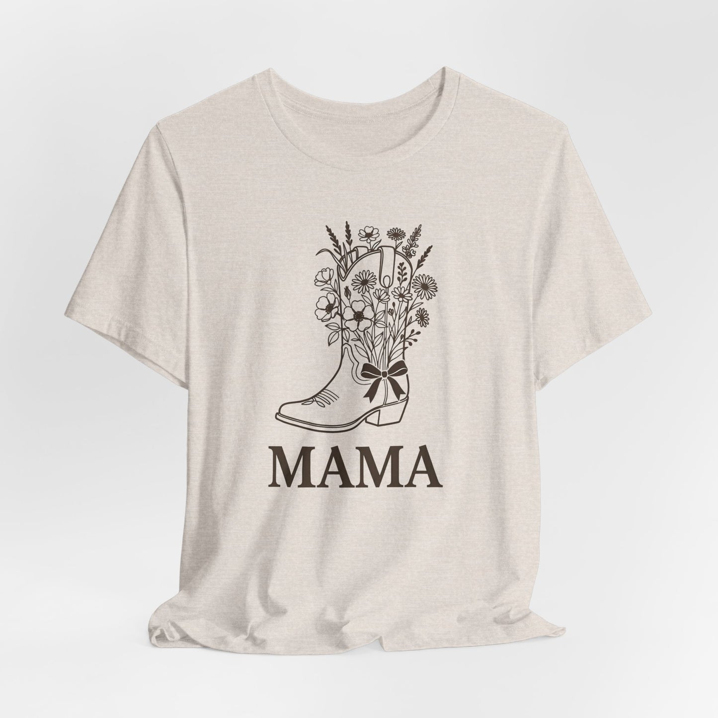 Floral Cowboy Boot Mama Shirt