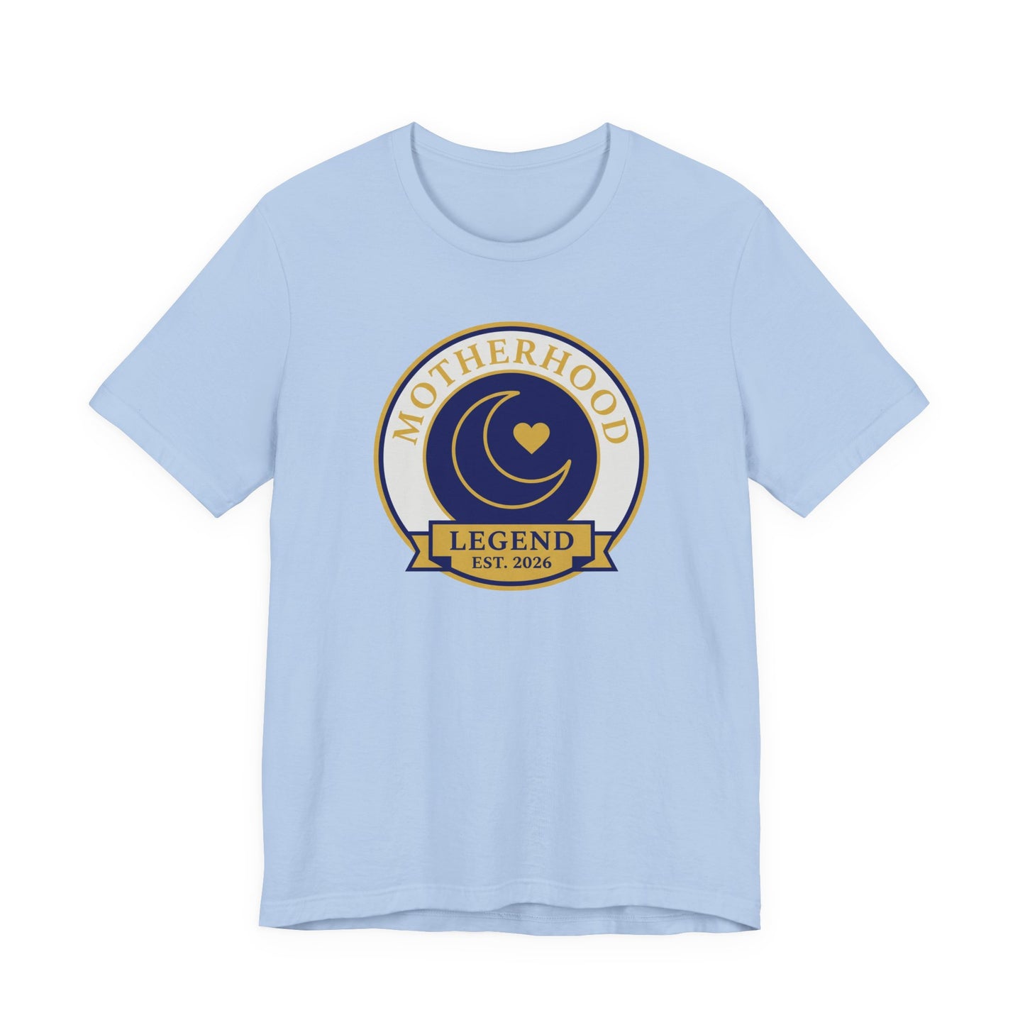 Motherhood Legend Tee – Est. 2026 Crescent Moon Shirt