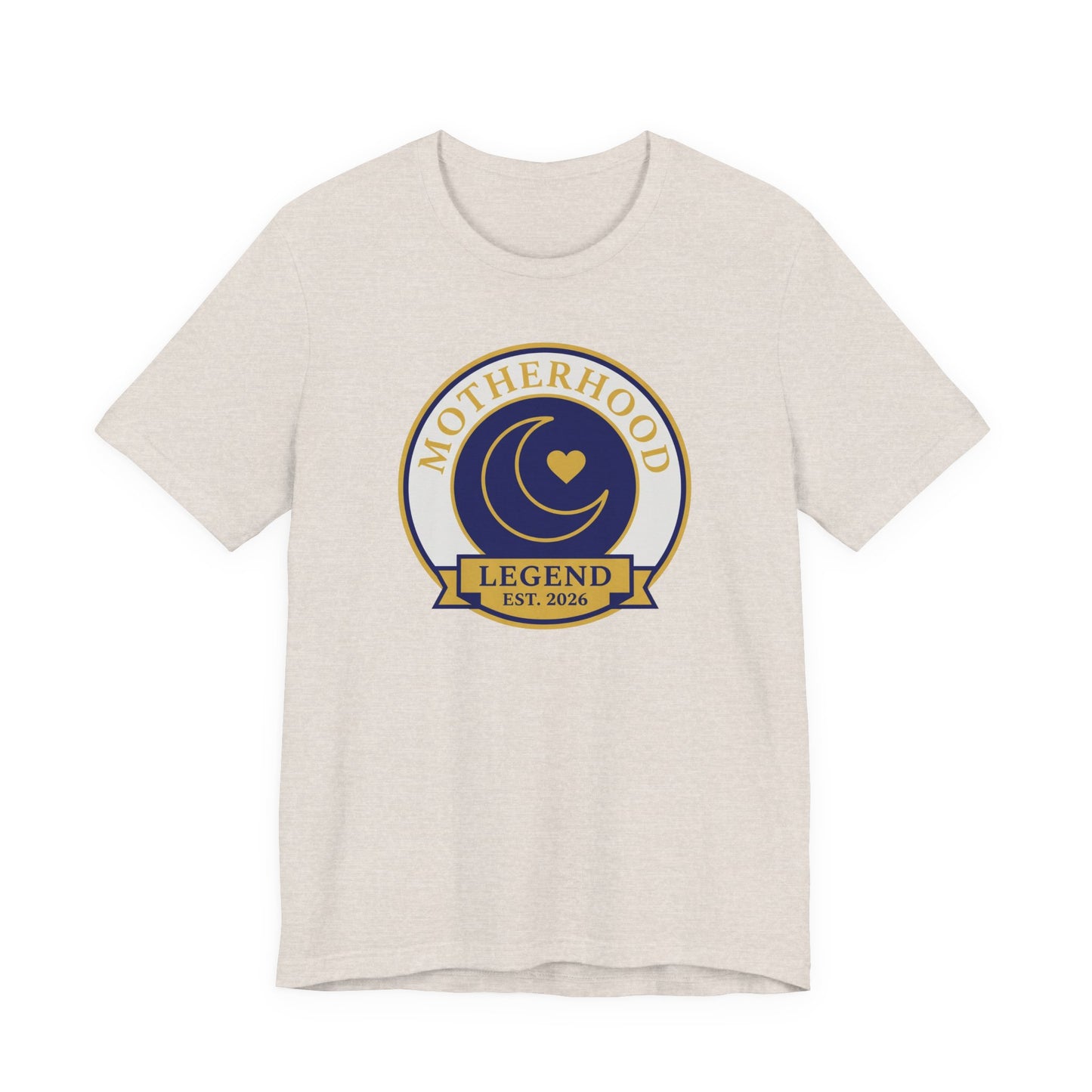 Motherhood Legend Tee – Est. 2026 Crescent Moon Shirt
