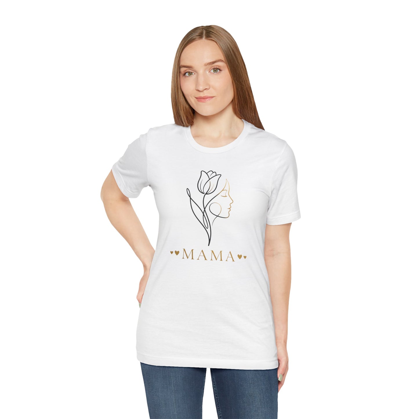 Floral Face Mama Shirt