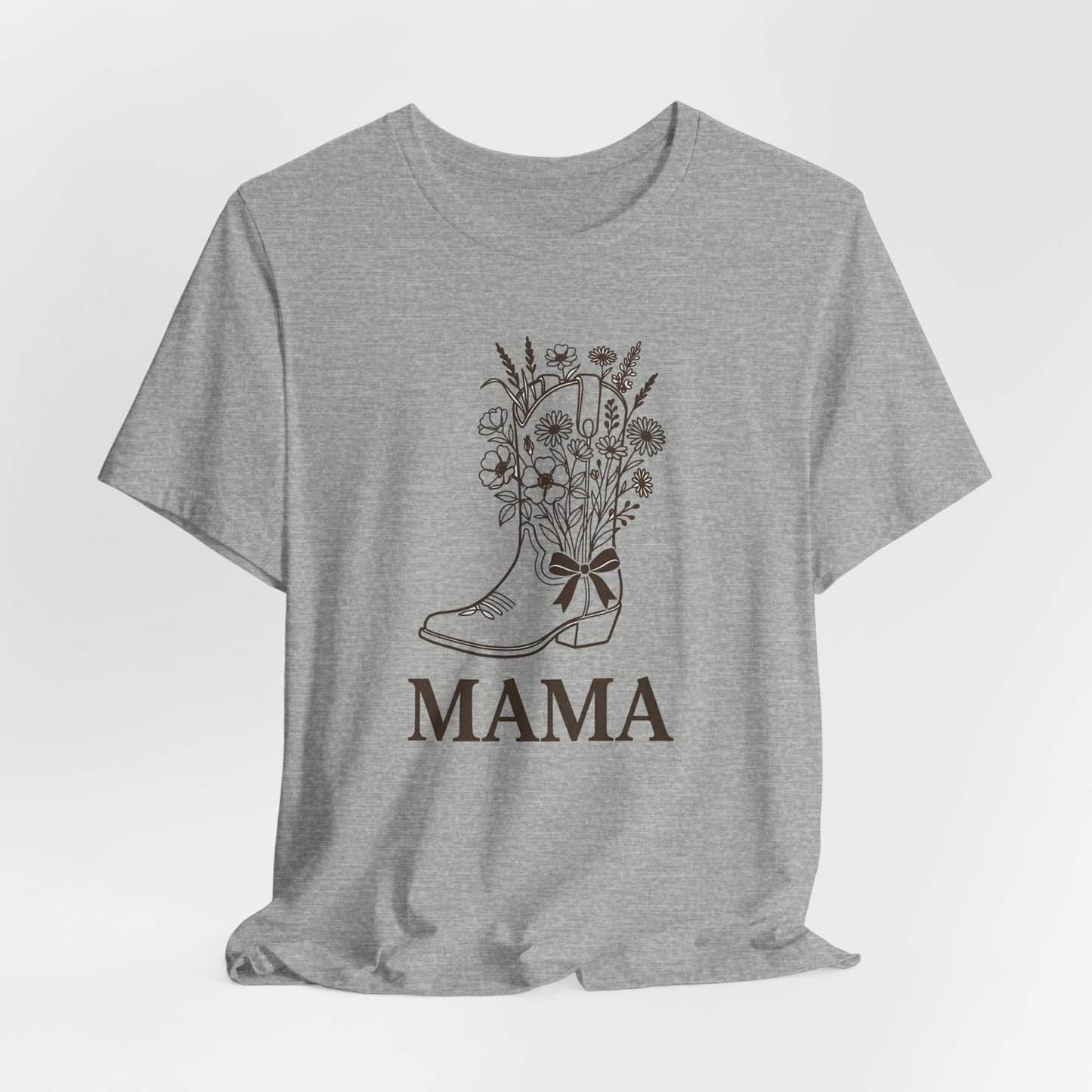 Floral Cowboy Boot Mama Shirt