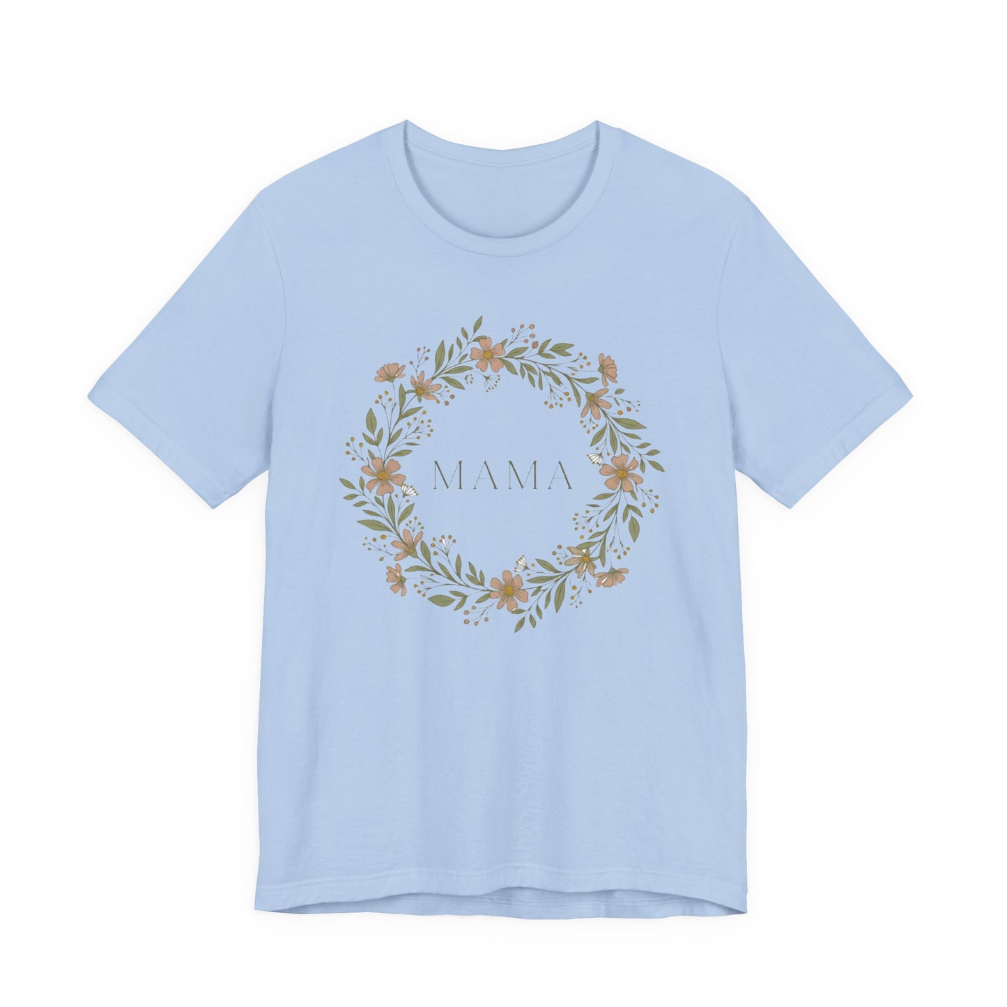 Mama Floral Wreath Tee