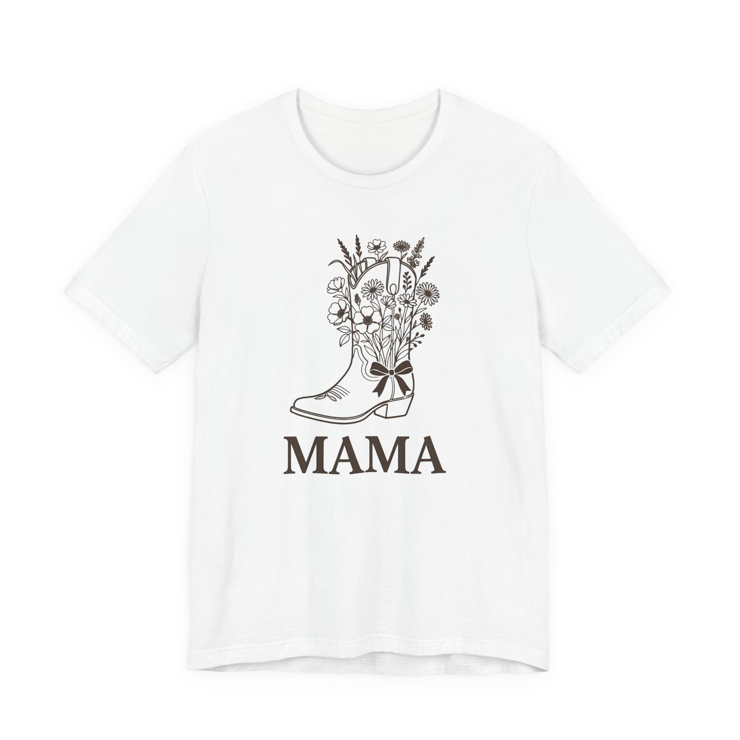 Floral Cowboy Boot Mama Shirt