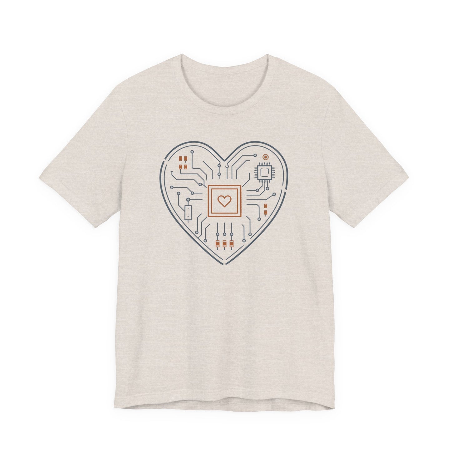 Motherboard Heart Mom Shirt