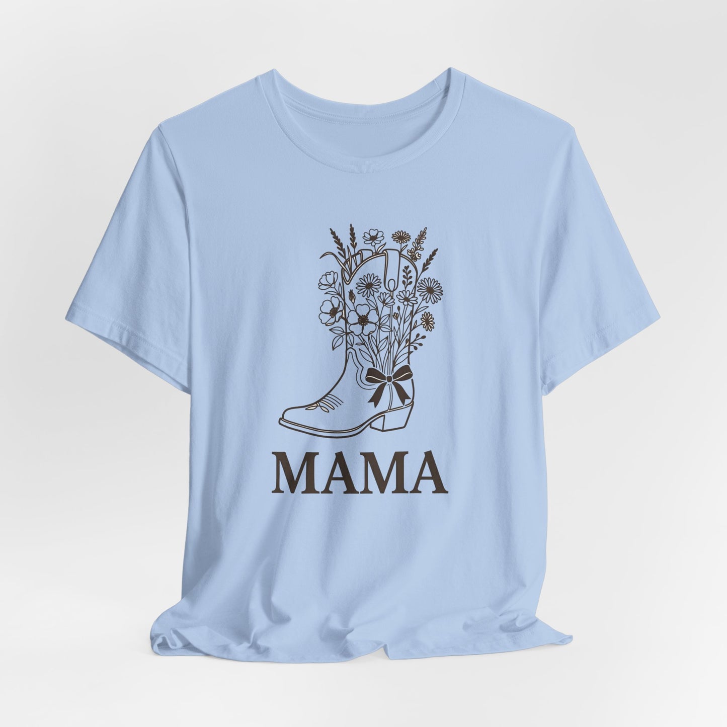 Floral Cowboy Boot Mama Shirt