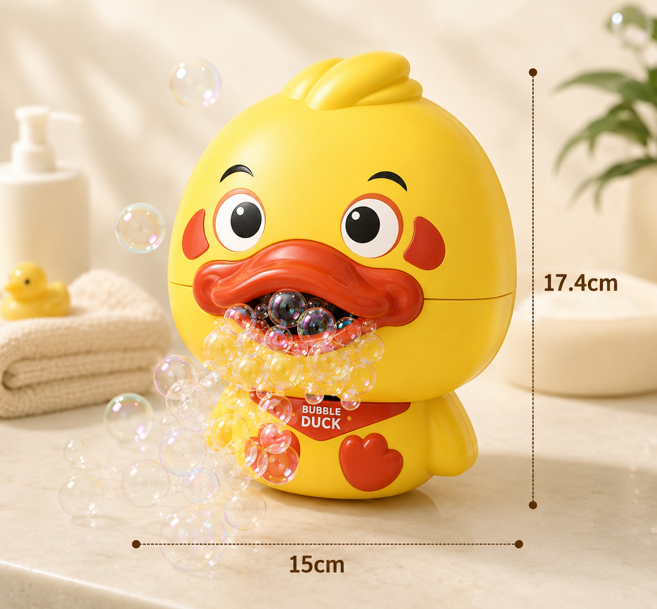 Happy Duck Bubble Machine