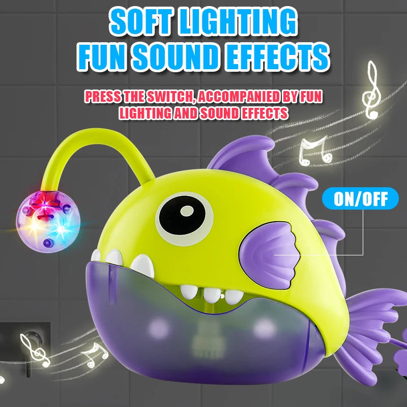 Bath Time Bubble Machine for Toddlers