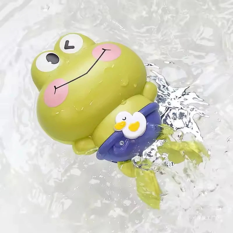 Floating Frog Bath Toy Set