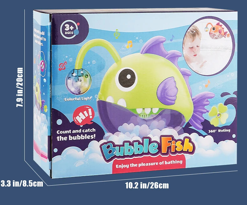 Bath Time Bubble Machine for Toddlers
