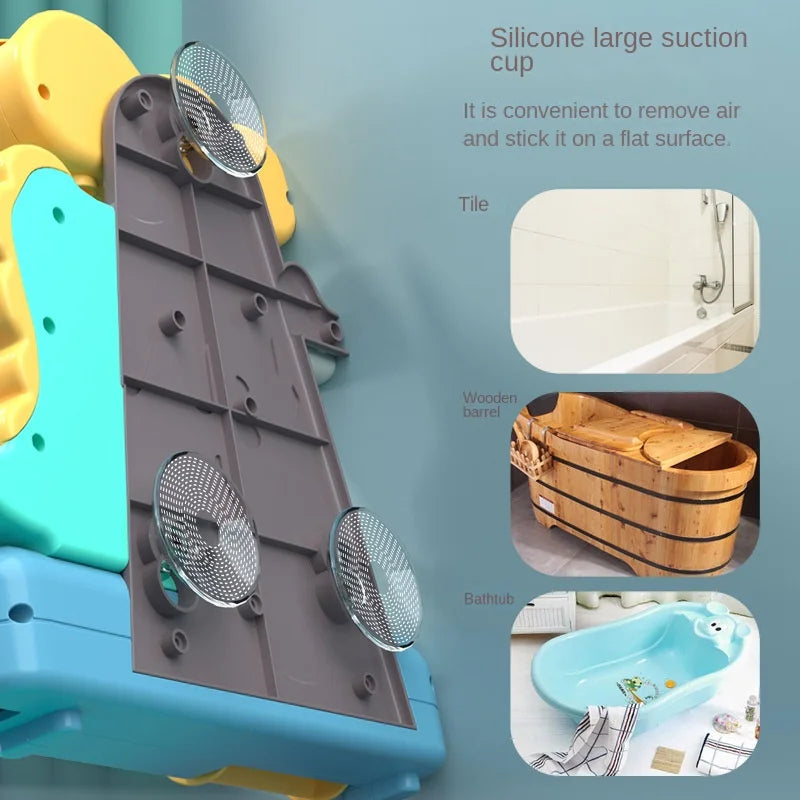 Toddler Dinosaur Bath Toy with Suction Cups