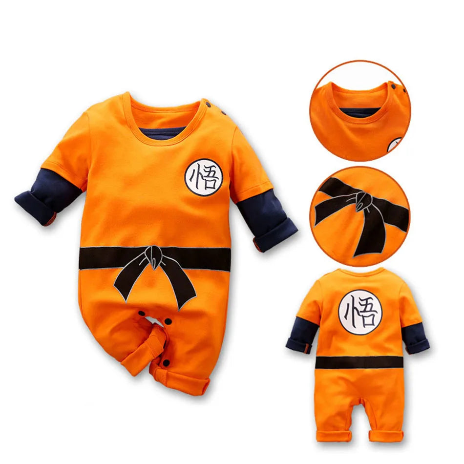 Baby Animation Role Rompers Newborn Training Outfit Infant Halloween Cartoon Cosplay Costume Jumpsuit Easter Kids Anime Clothes