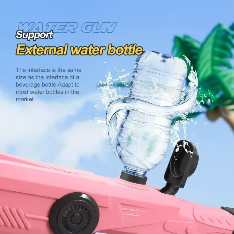 Electric Water Guns For Adults Powerful Squirt Automatic Water Suction Water Blasters Summer Outdoor Beach Toy For boys Kid Gift