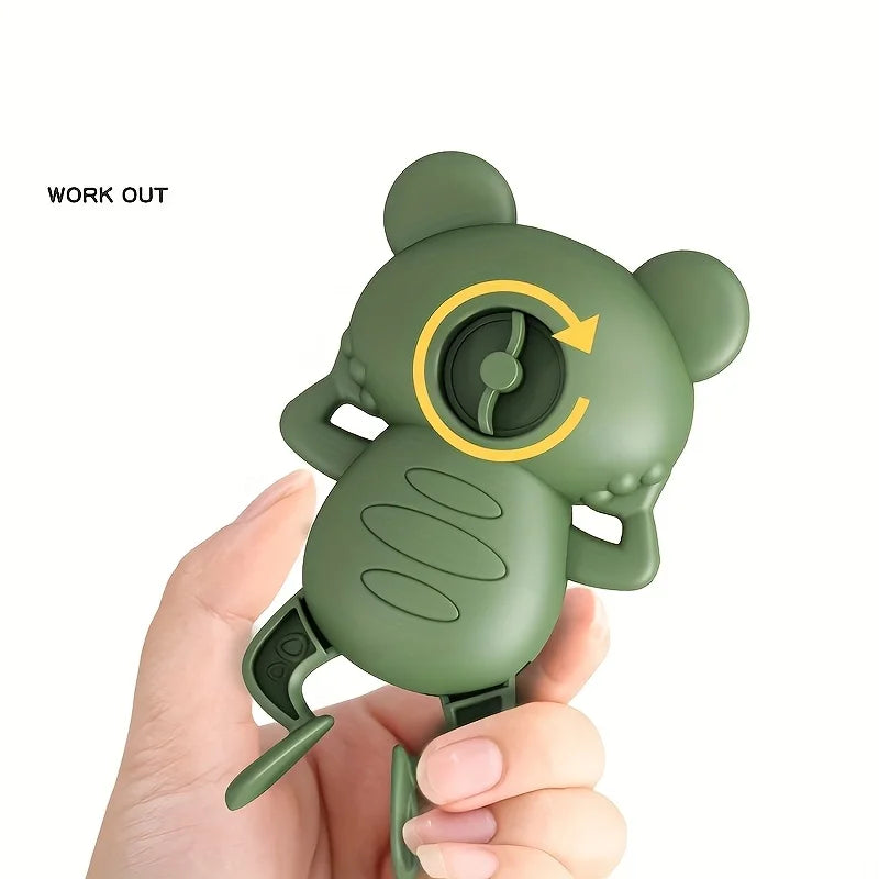 Wind-Up Swimming Frog Bath Toy Set