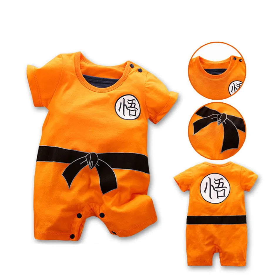 Baby Animation Role Rompers Newborn Training Outfit Infant Halloween Cartoon Cosplay Costume Jumpsuit Easter Kids Anime Clothes