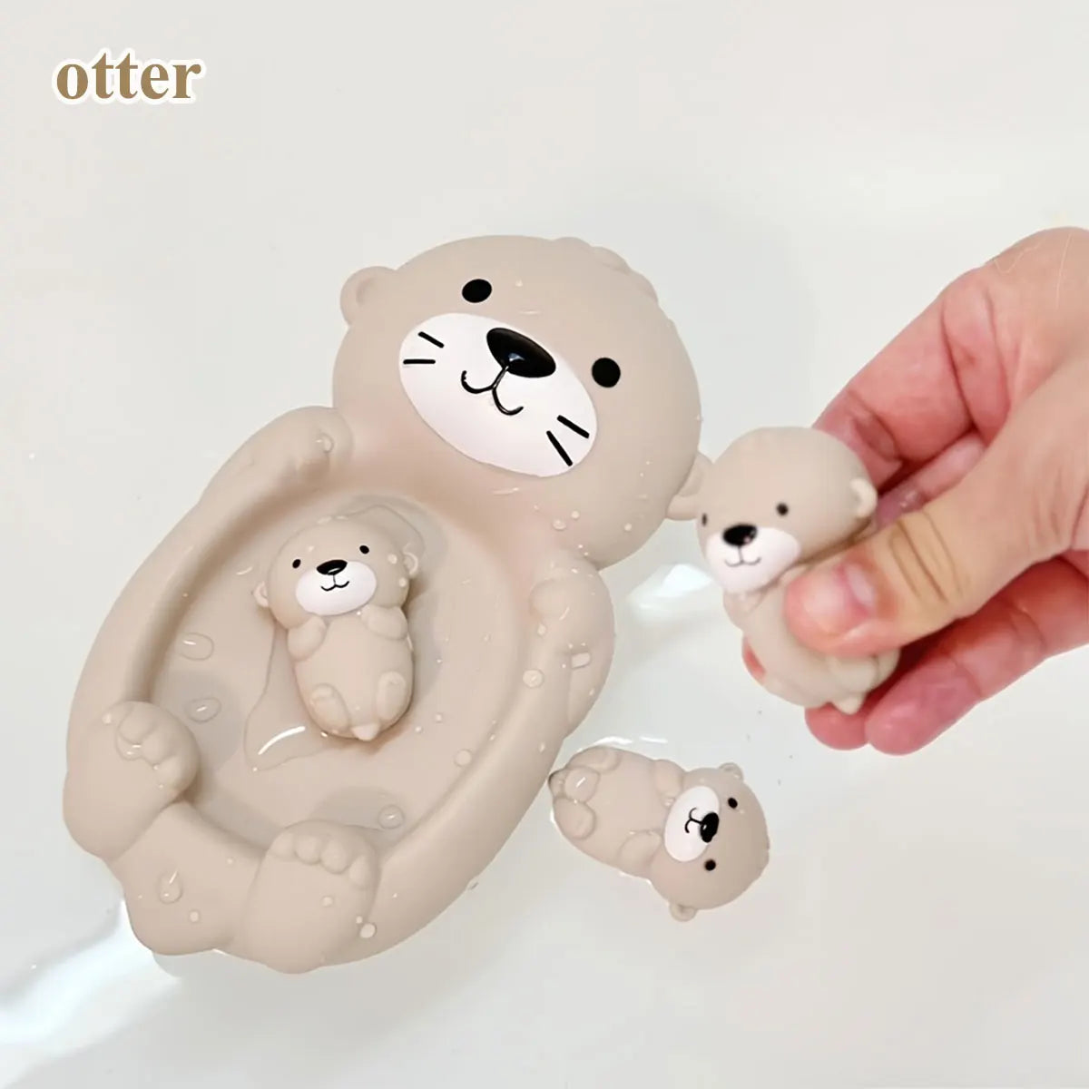 Floating Animal Bath Toy Set