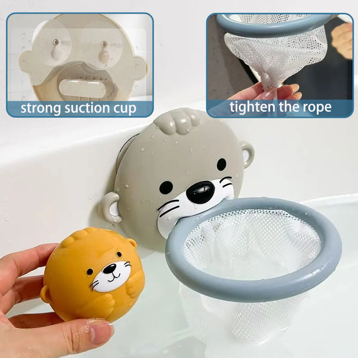 Floating Animal Bath Toy Set