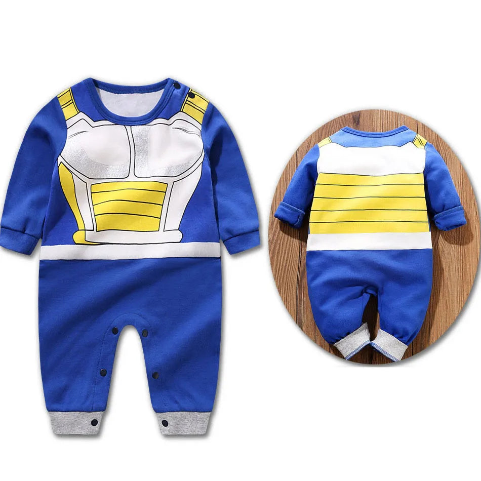 Baby Animation Role Rompers Newborn Training Outfit Infant Halloween Cartoon Cosplay Costume Jumpsuit Easter Kids Anime Clothes