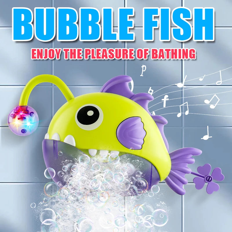 Bath Time Bubble Machine for Toddlers