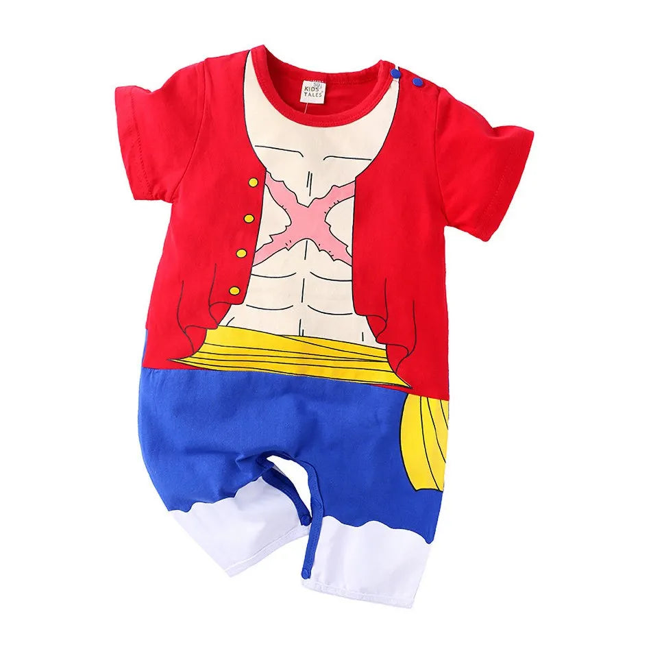 Baby Animation Role Rompers Newborn Training Outfit Infant Halloween Cartoon Cosplay Costume Jumpsuit Easter Kids Anime Clothes