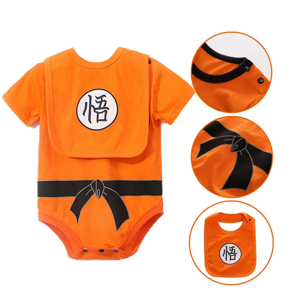 Baby Animation Role Rompers Newborn Training Outfit Infant Halloween Cartoon Cosplay Costume Jumpsuit Easter Kids Anime Clothes