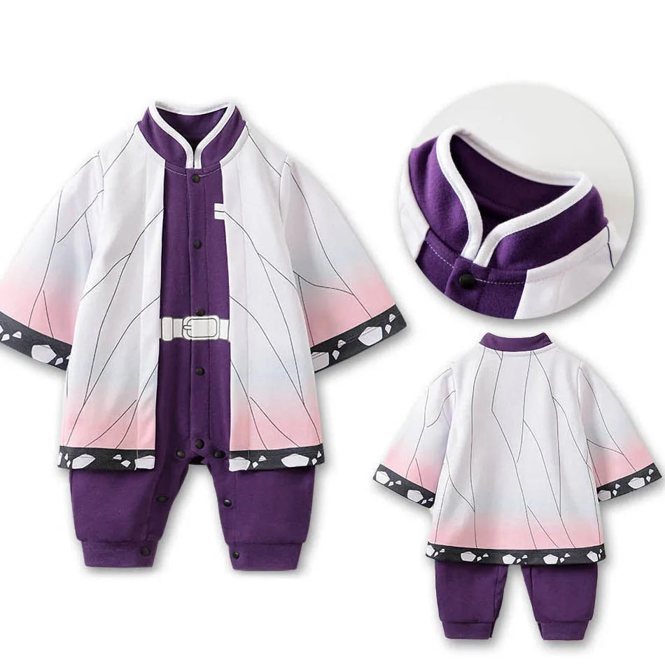 Baby Animation Role Rompers Newborn Training Outfit Infant Halloween Cartoon Cosplay Costume Jumpsuit Easter Kids Anime Clothes