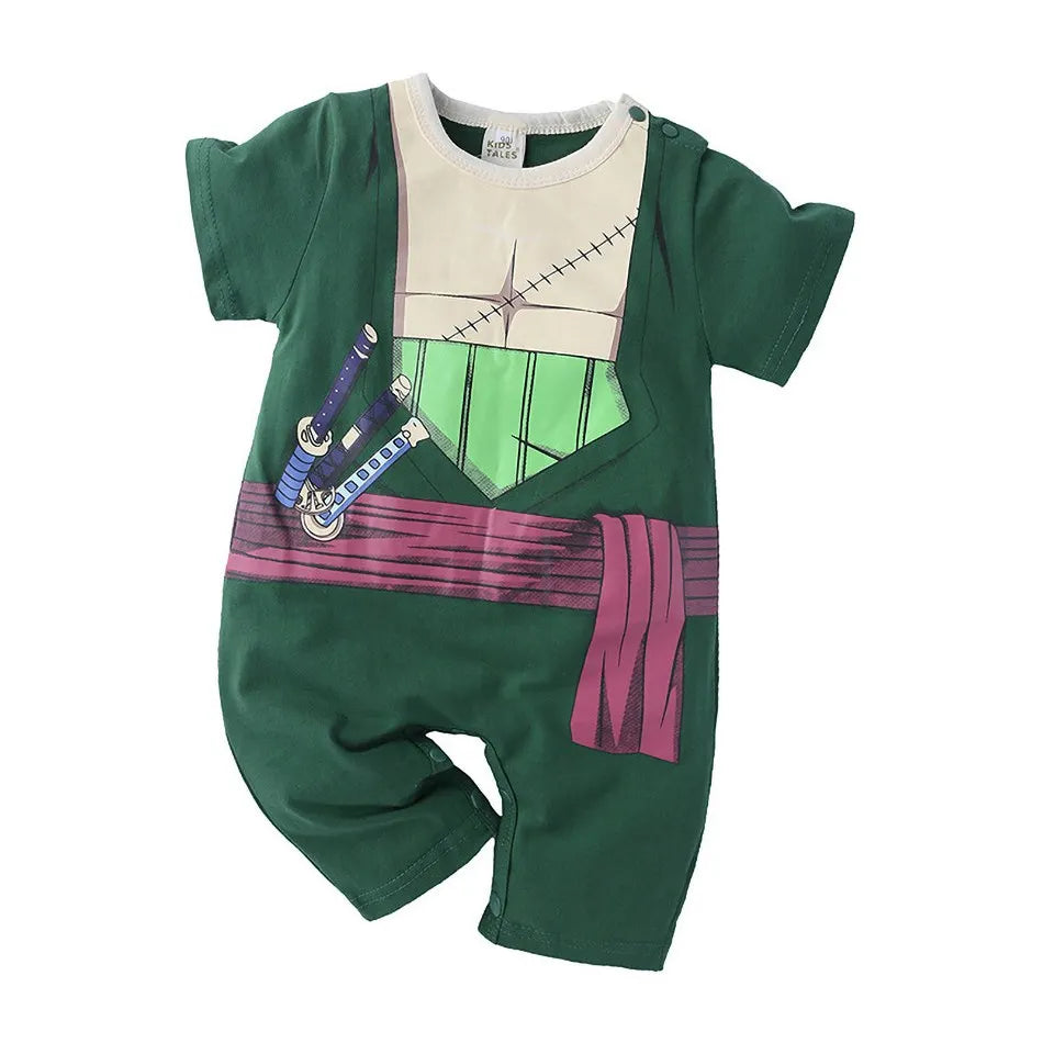 Baby Animation Role Rompers Newborn Training Outfit Infant Halloween Cartoon Cosplay Costume Jumpsuit Easter Kids Anime Clothes