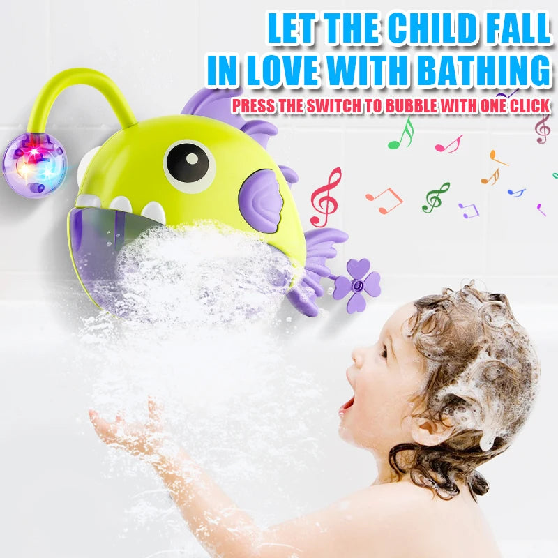 Bath Time Bubble Machine for Toddlers